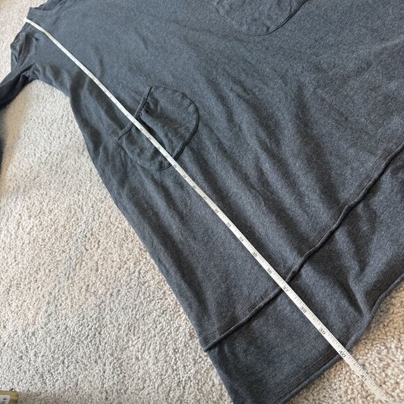 Athleta Long Sleeve Gray Pockets Dress Medium Tall - Picture 9 of 9